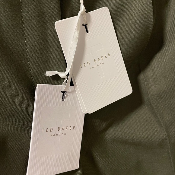 TED BAKER NWT Starme khaki tailored trousers - Picture 13 of 14